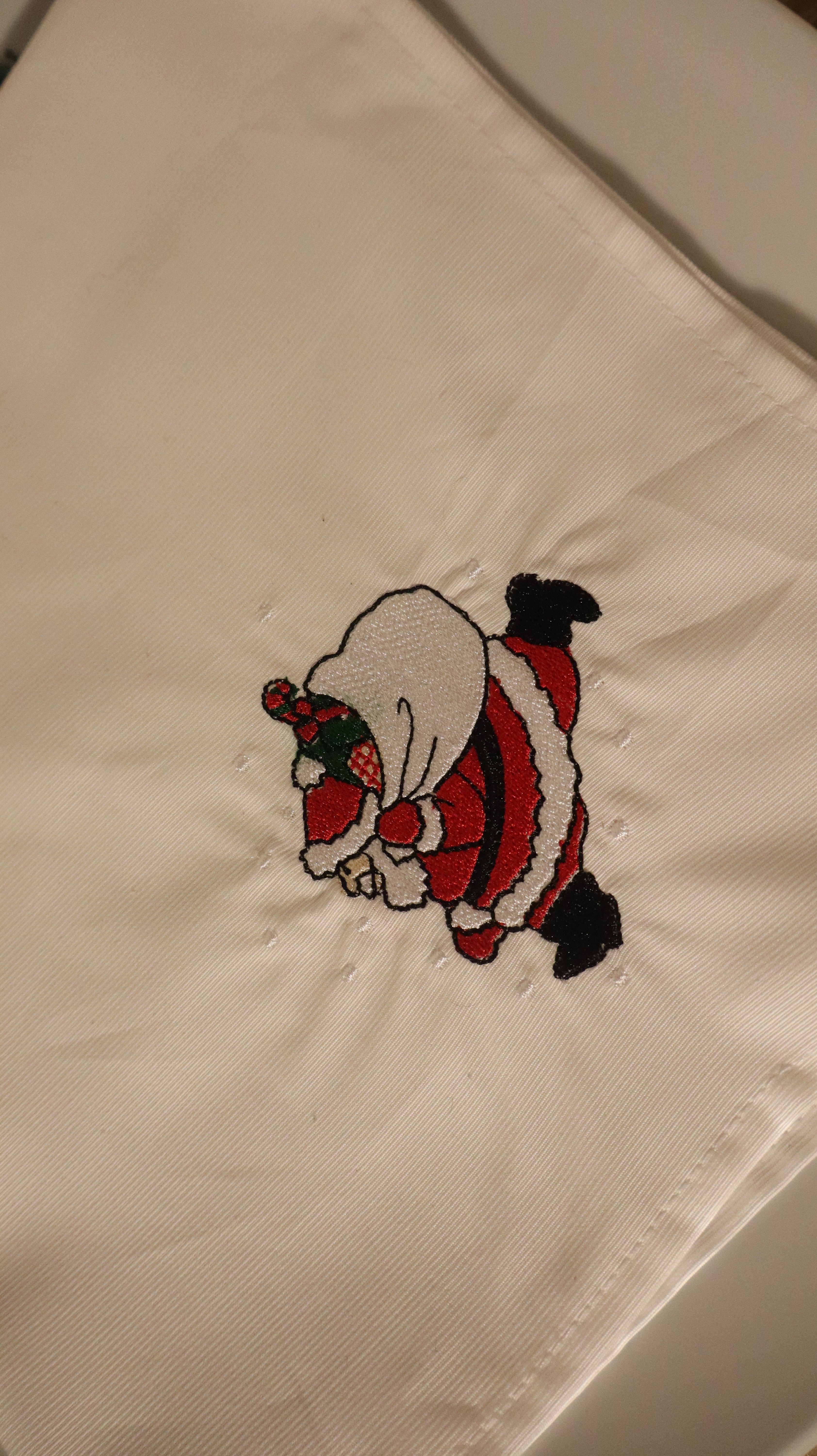 Serviette de table Père Noël