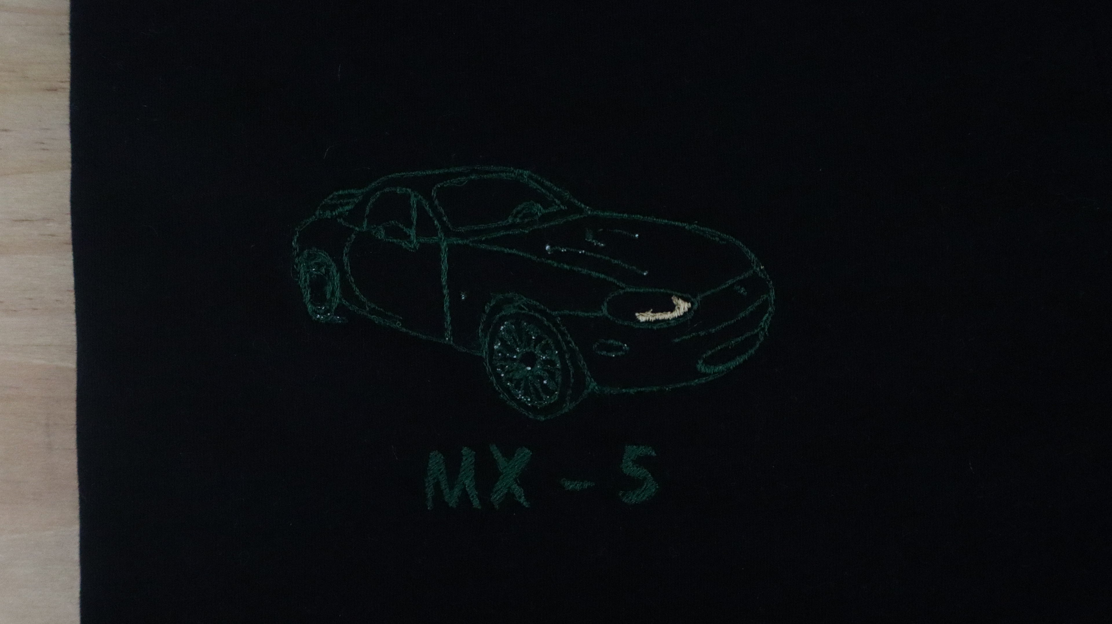 T-shirt voiture personnalisé