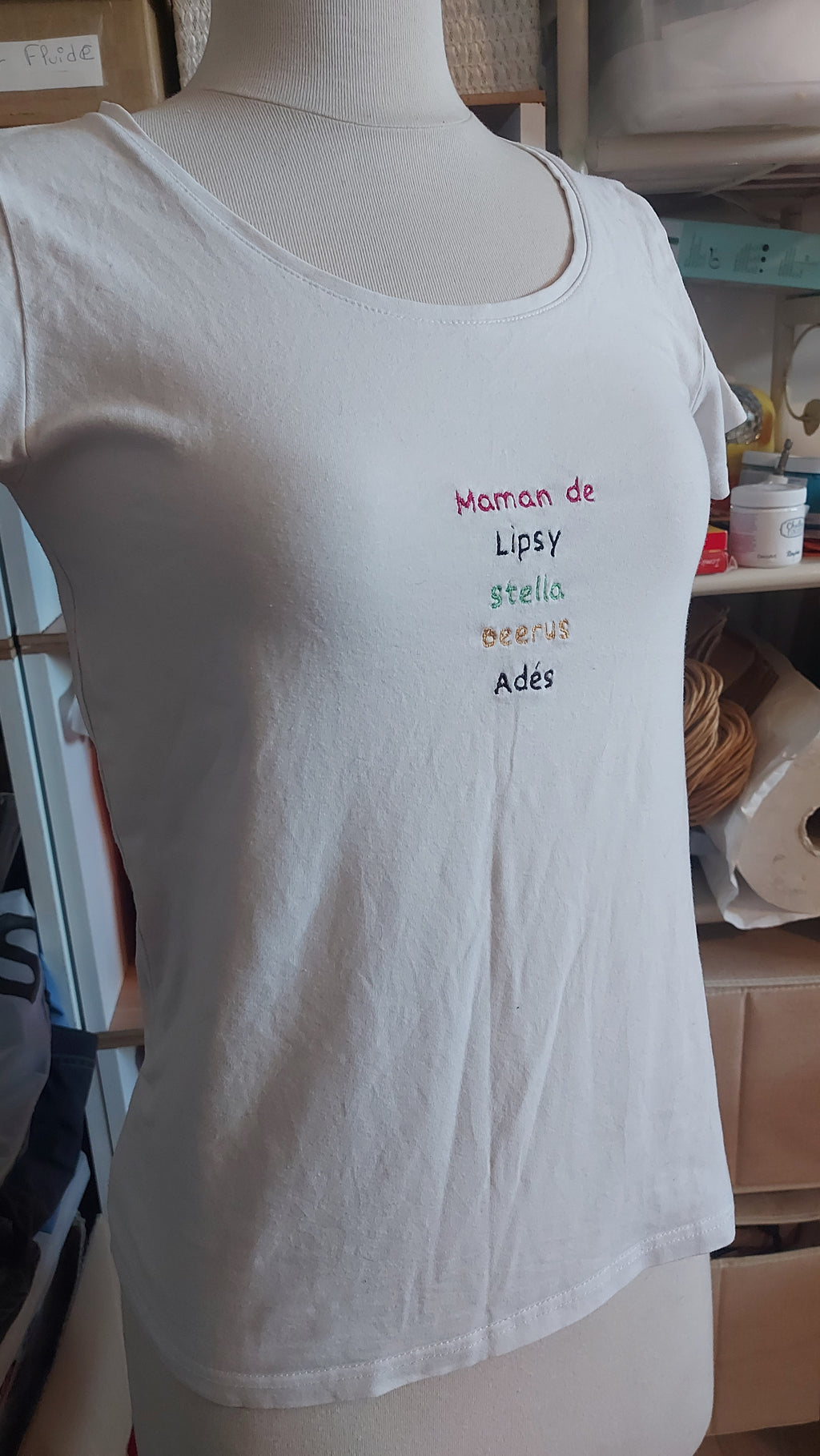 T-shirt Papa, Maman de, etc