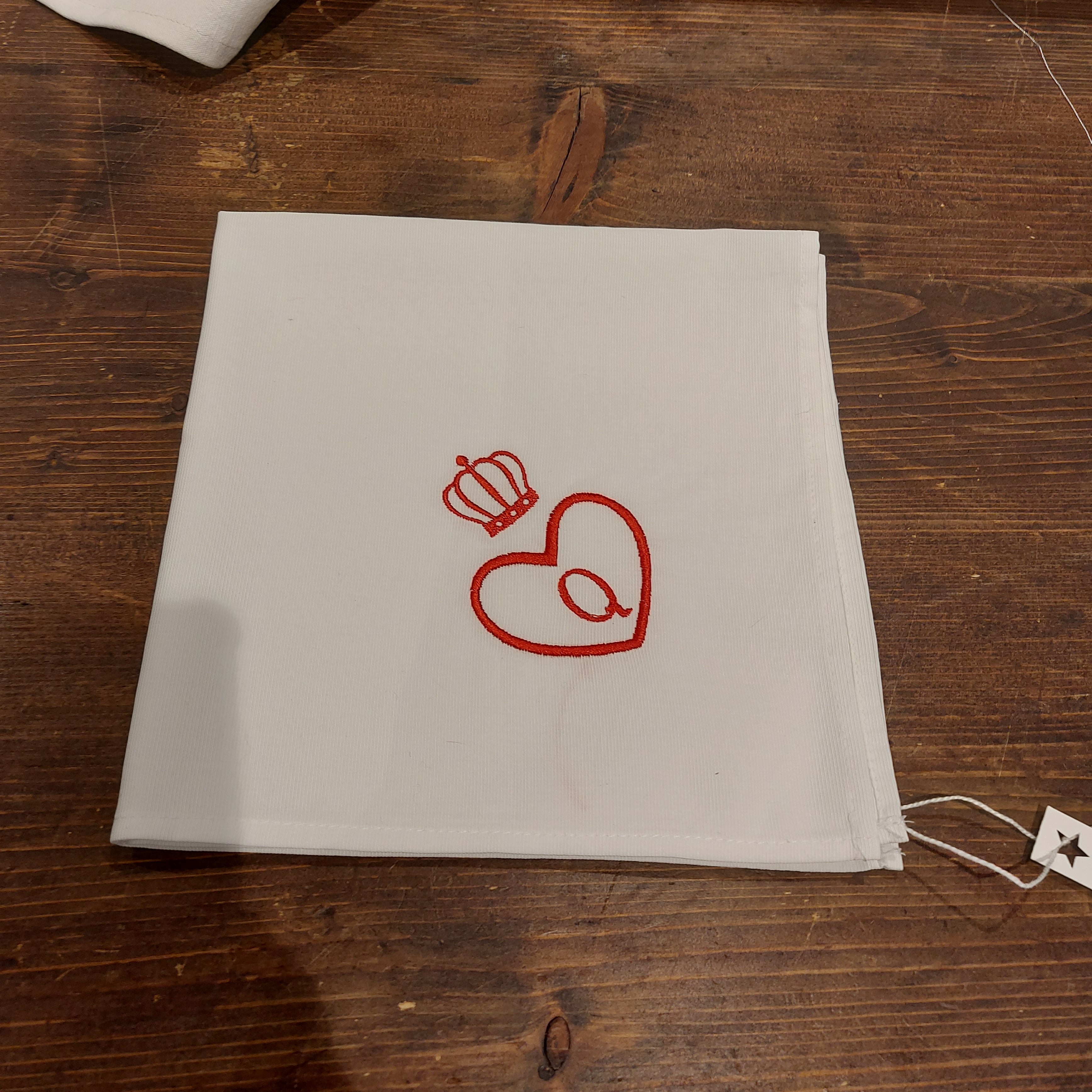 Serviette de table Reine !