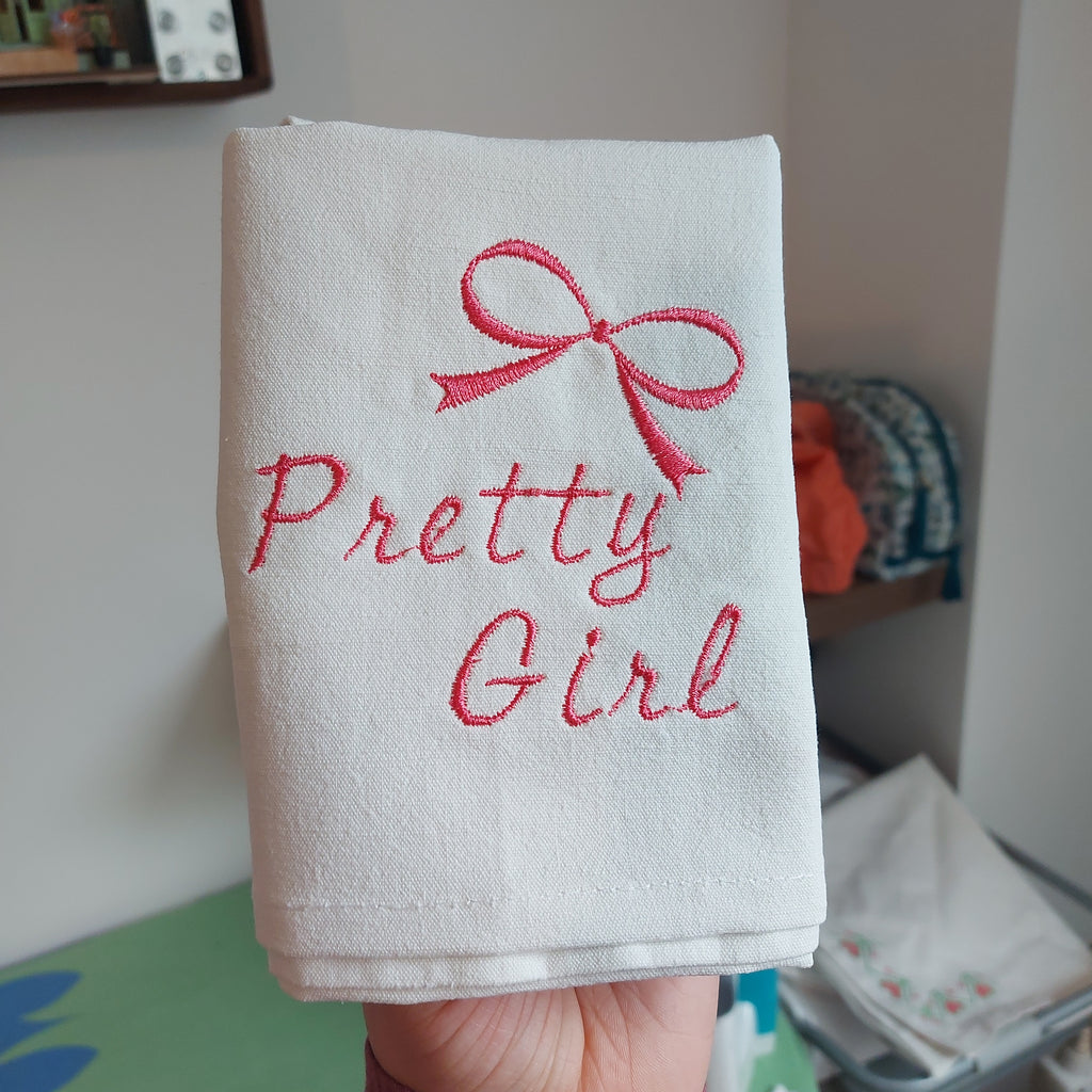 Torchon Pretty girl !