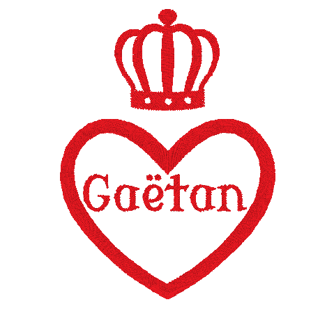 Serviette de table Saint Valentin !