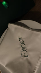 Serviette de table prénom