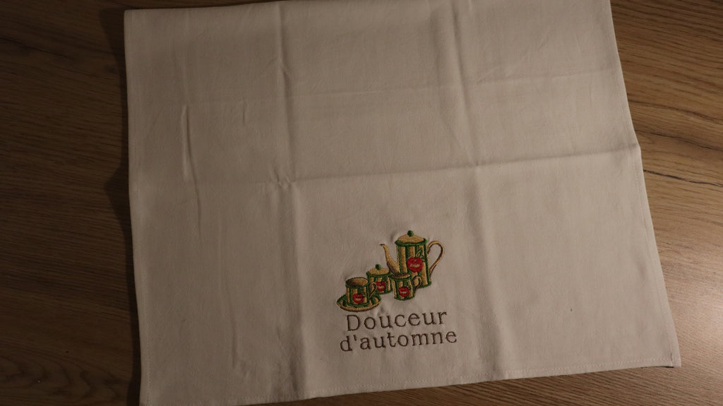 Torchon Douceur d'automne