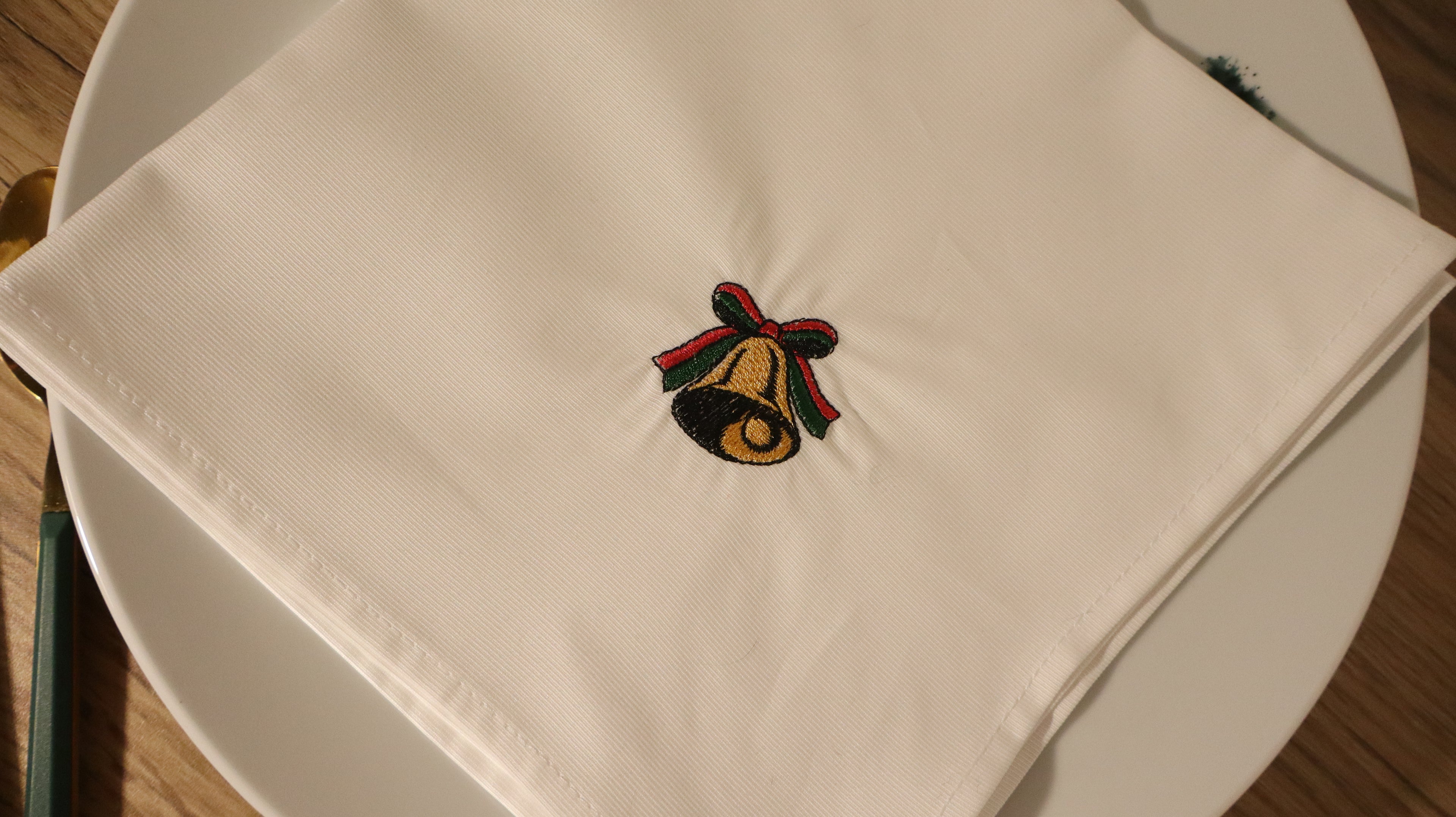 Serviette de table Cloches