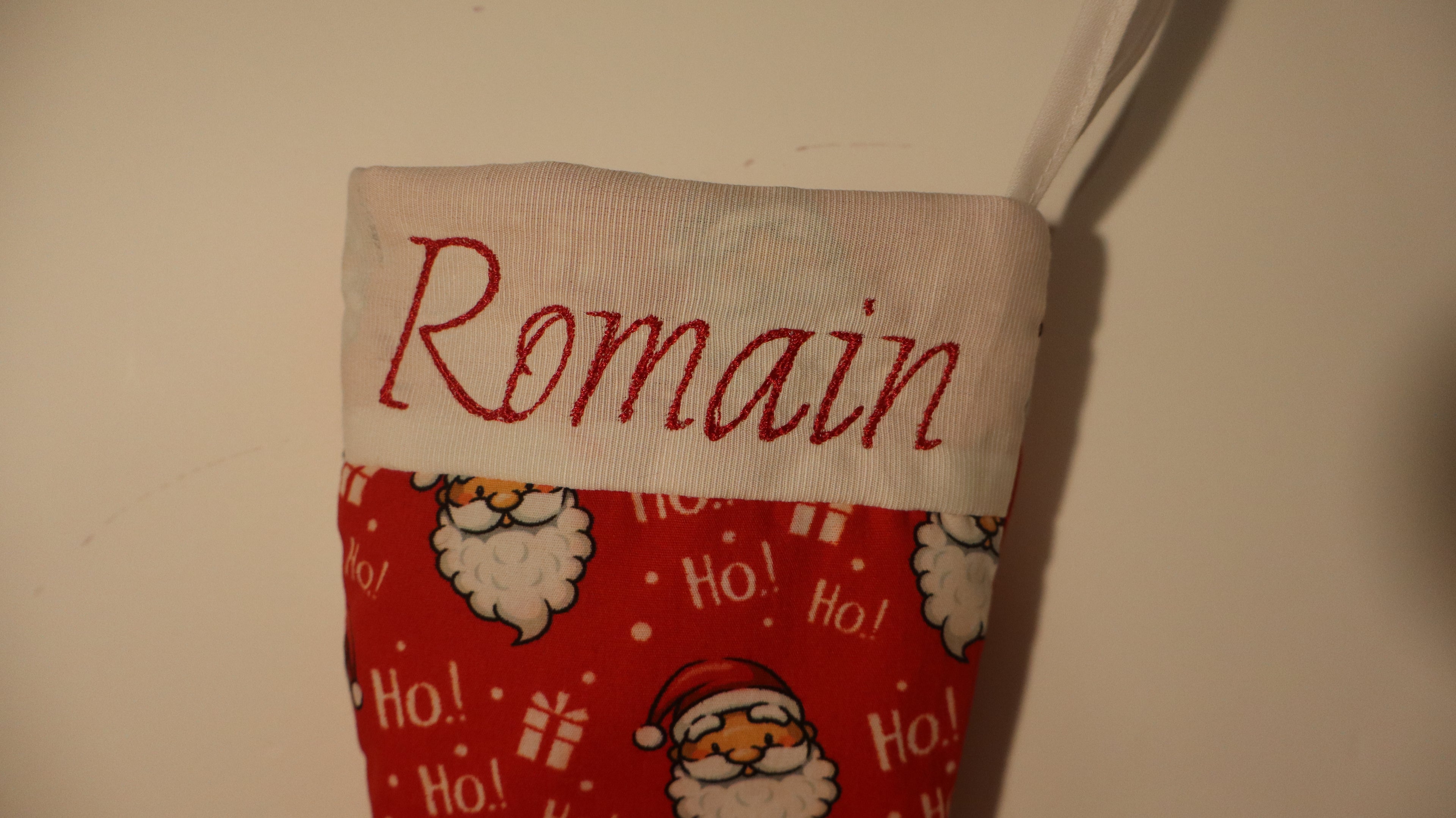 Chaussette de noël personnalisé !