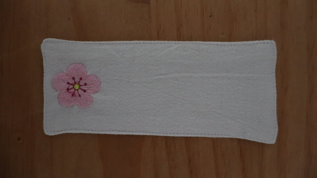 Marque page fleurs personnalisée