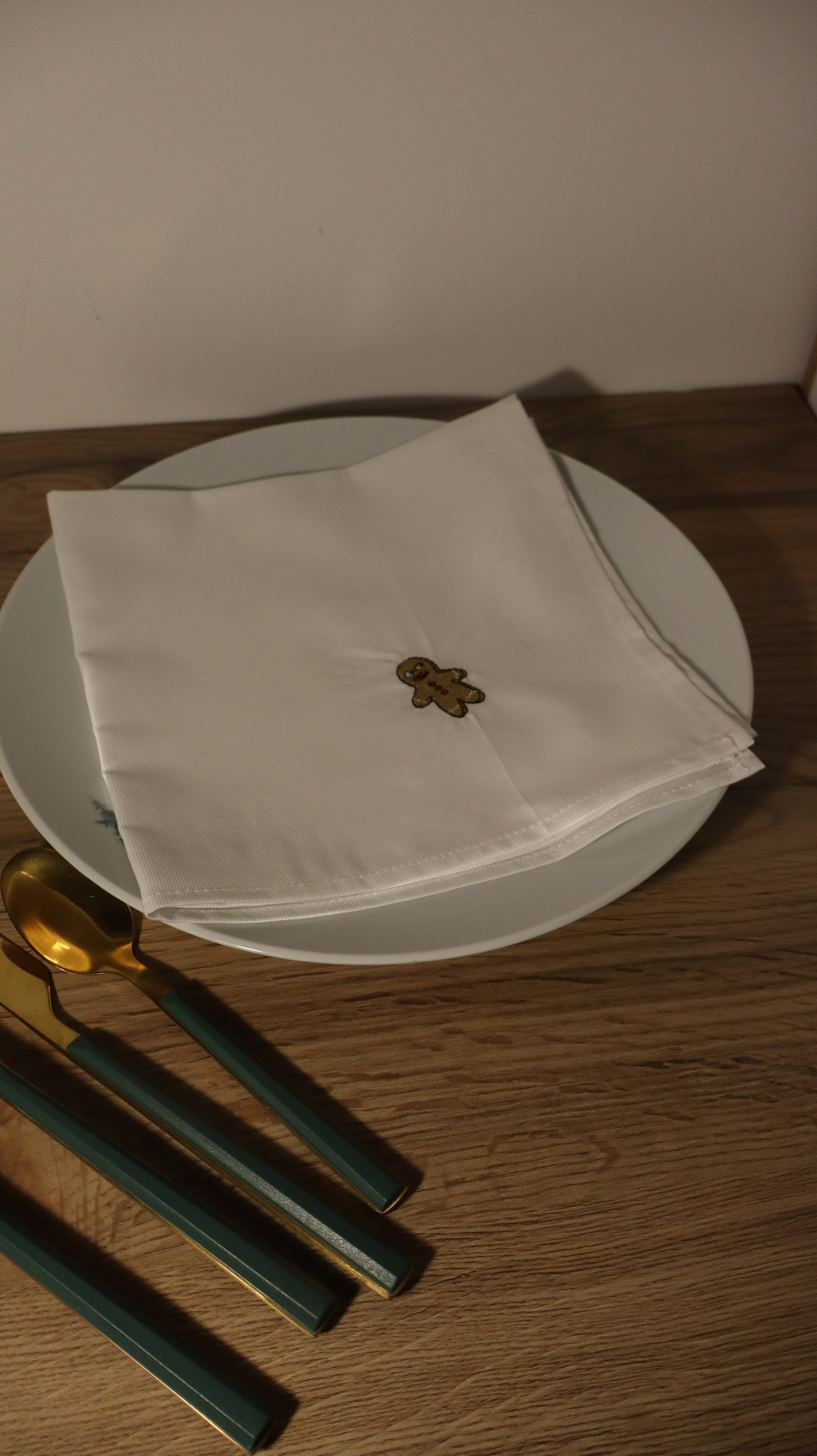 Serviette de table pain d'épices