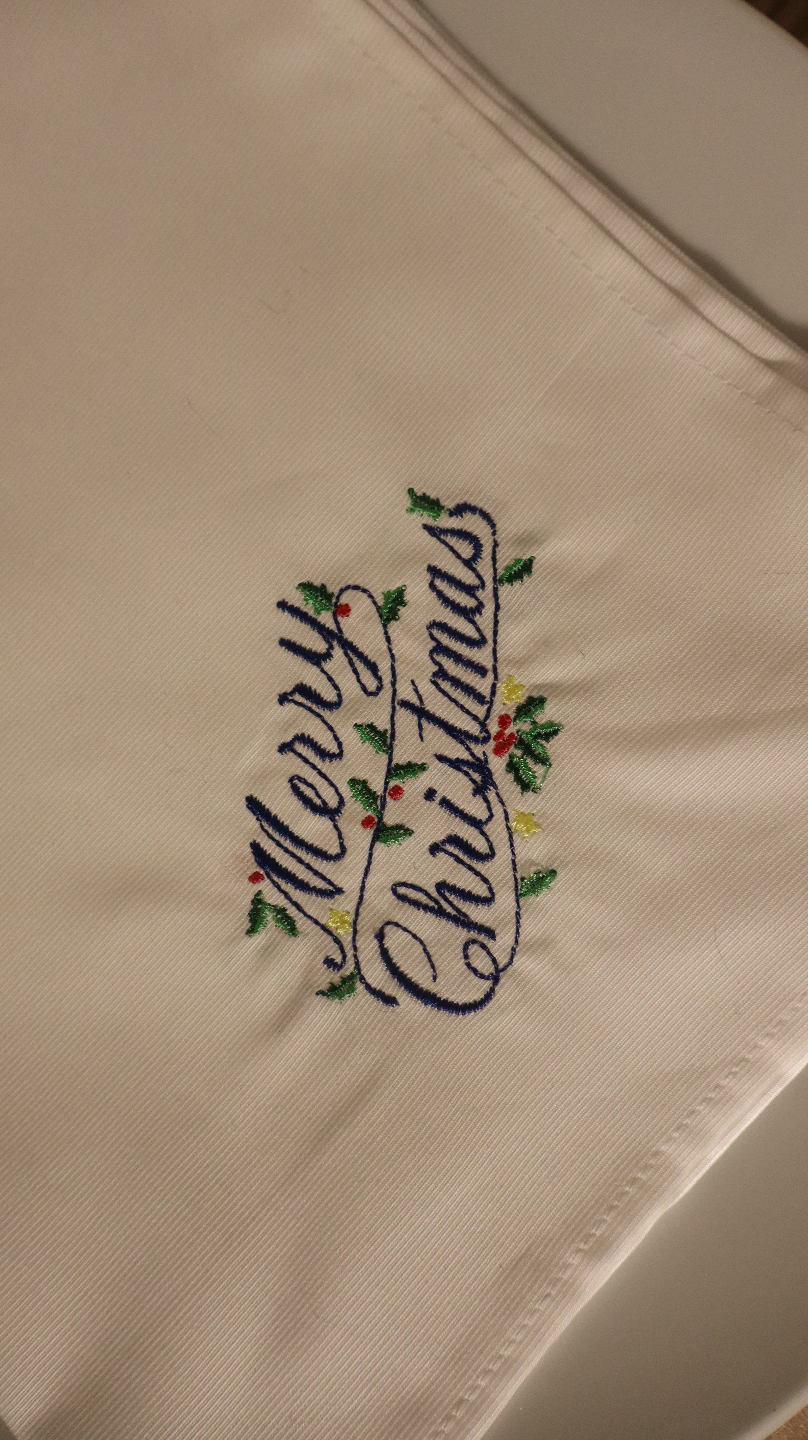 Serviette de table Merry Christmas