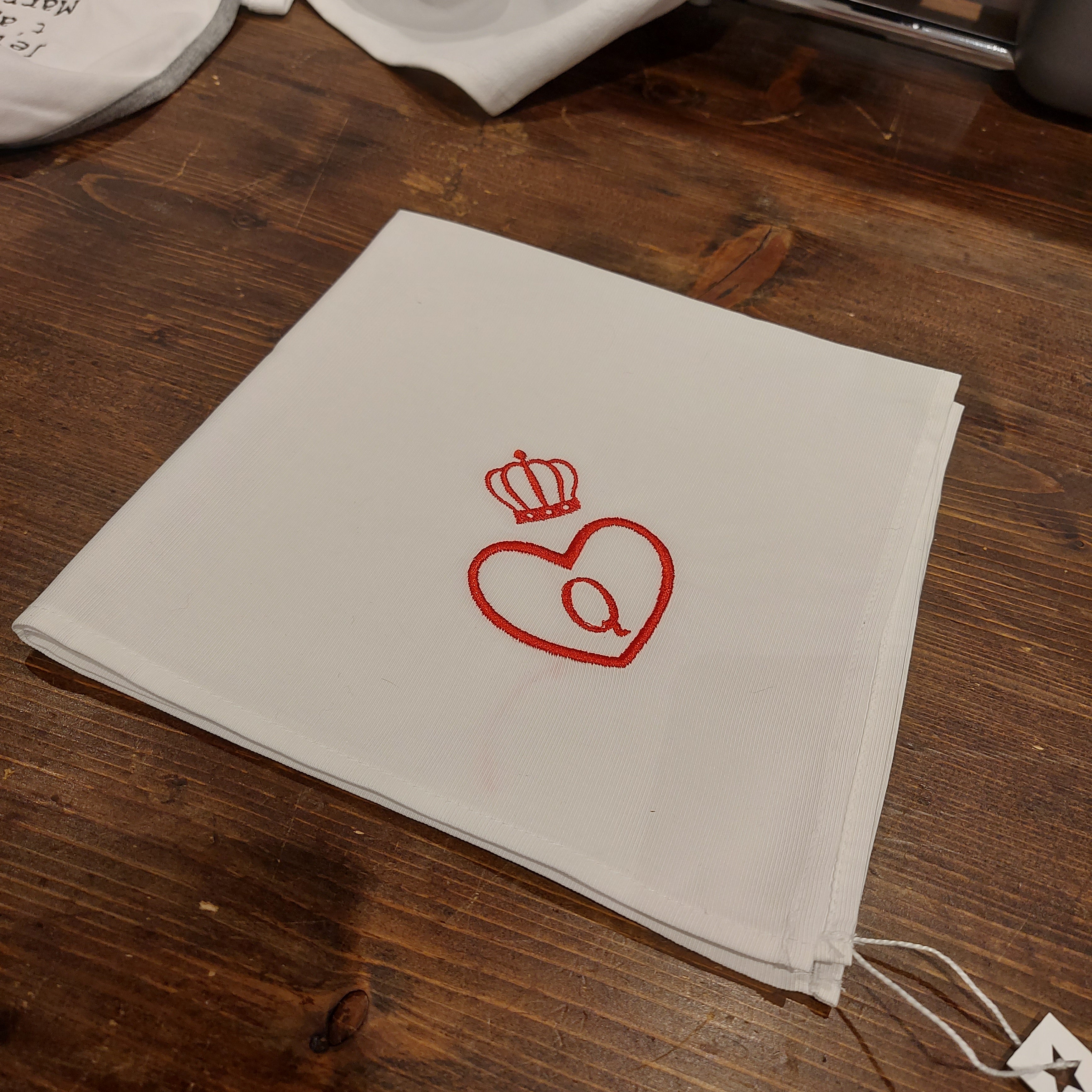 Serviette de table Reine !