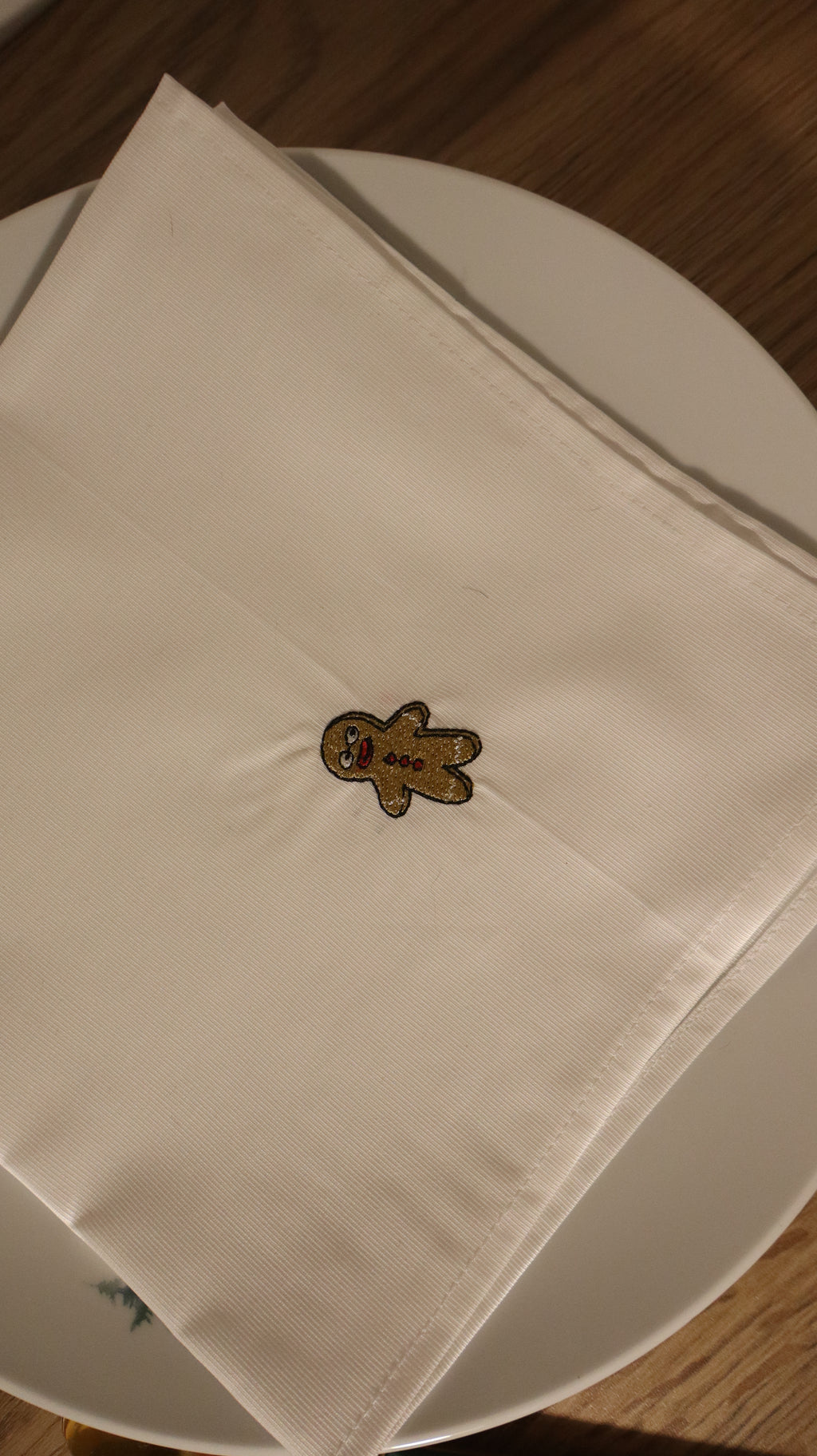 Serviette de table pain d'épices