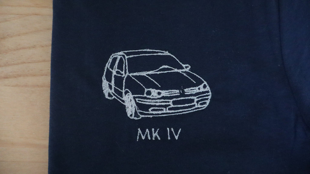 T-shirt voiture personnalisé