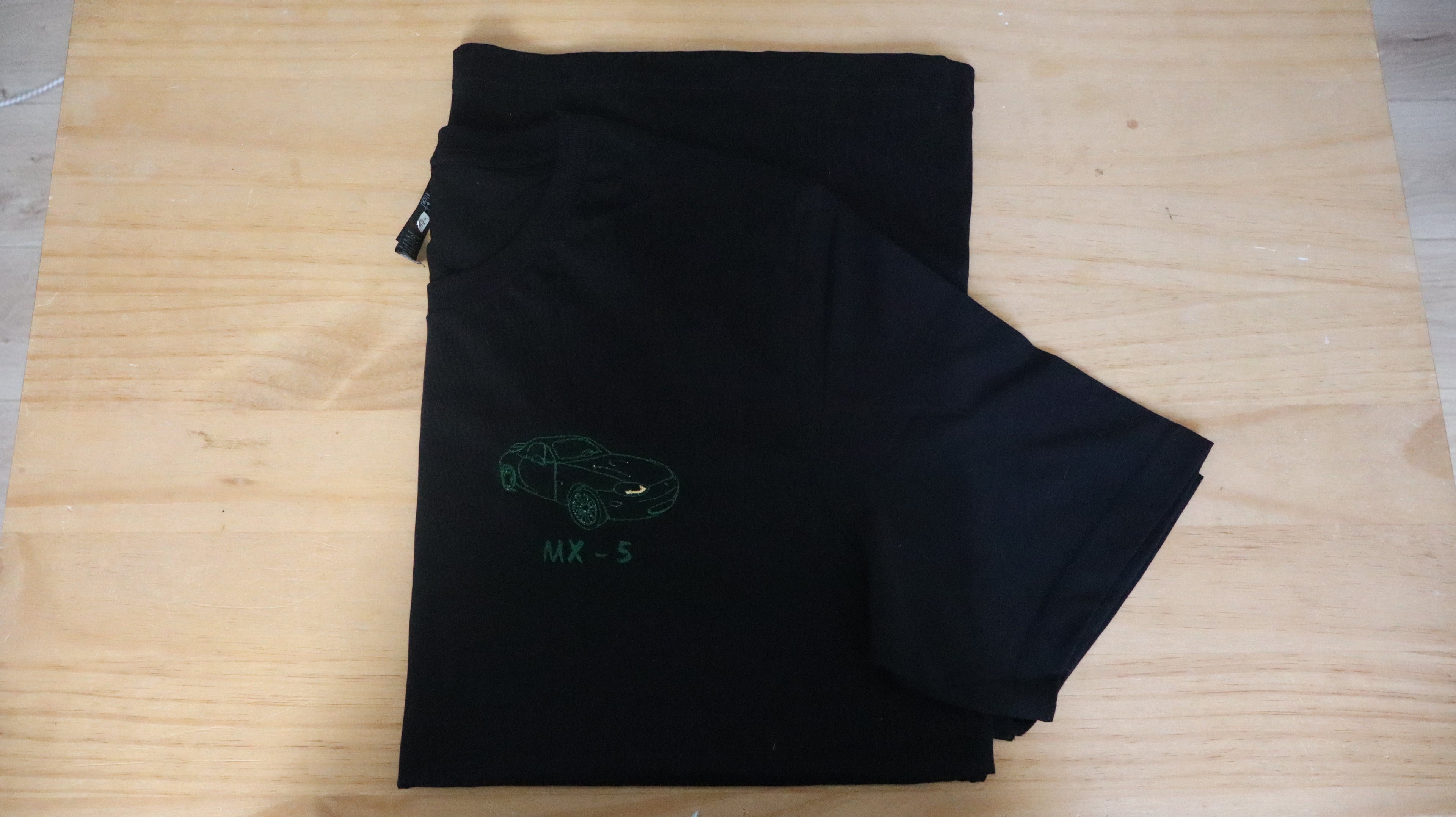 T-shirt voiture personnalisé